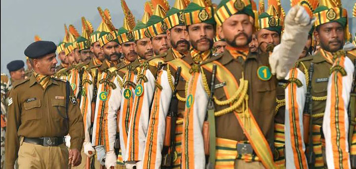 ITBP के जवान परेड के दौरान (फाइल फोटो)