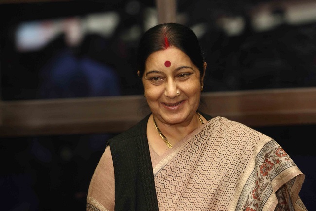 External Affairs Minister Sushma Swaraj