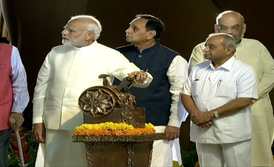 PM Narendra Modi  inaugurates Sardar Vallabhbhai Patel's Statue of Unity