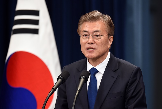 South Korea President Moon Jae-in