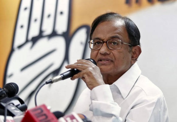 Senior Congress leader P Chidambaram