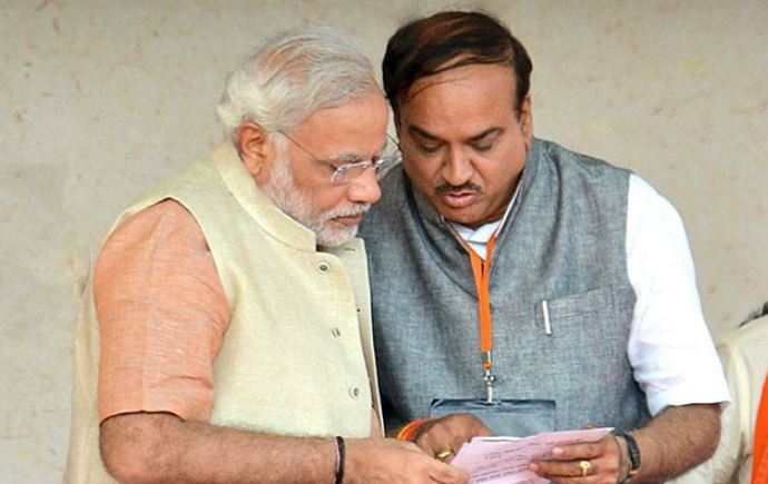 Prime Minister Narendra Modi and  Union Minister Ananth Kumar