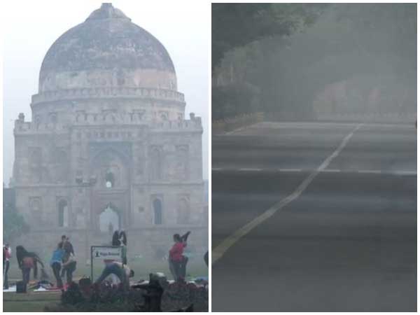 Visuals from Delhi