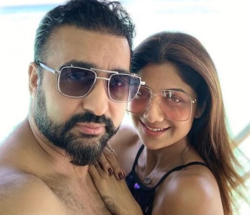 Shilpa Shetty with his husband Raj Kundra