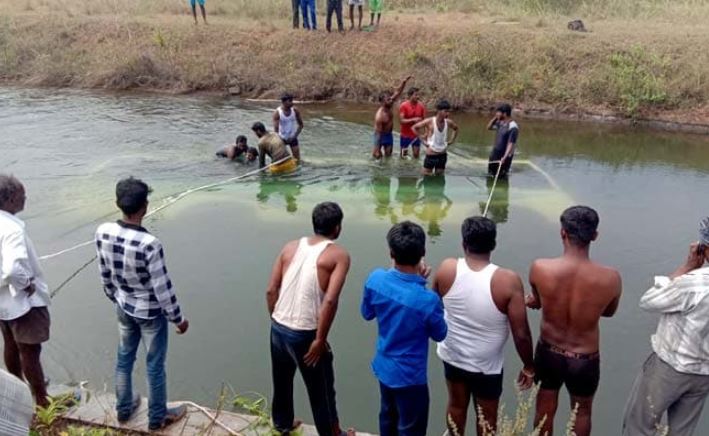 घटनास्थल का दृश्य