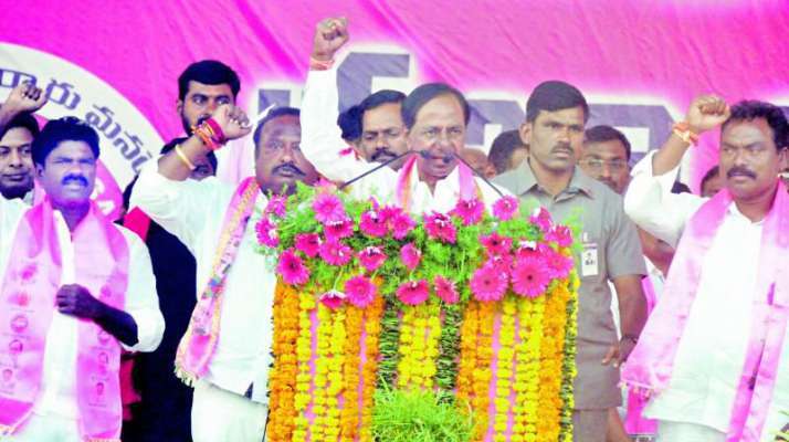 Telangana Chief Minister K Chandrasekha Rao