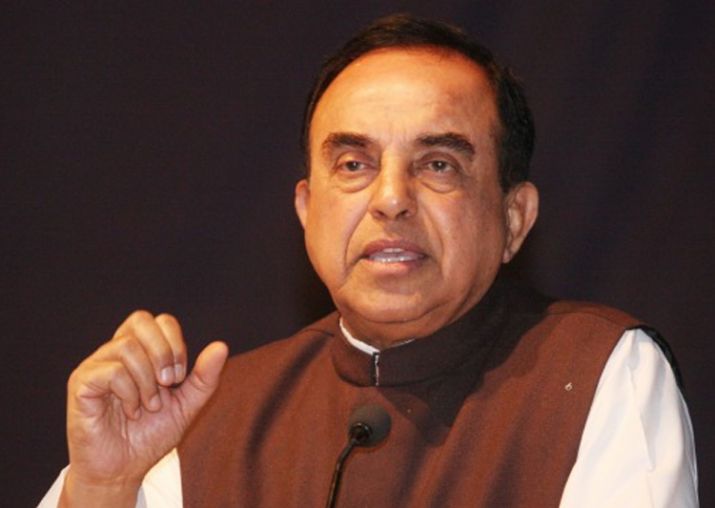 Bharatiya Janata Party leader Subramanian Swamy