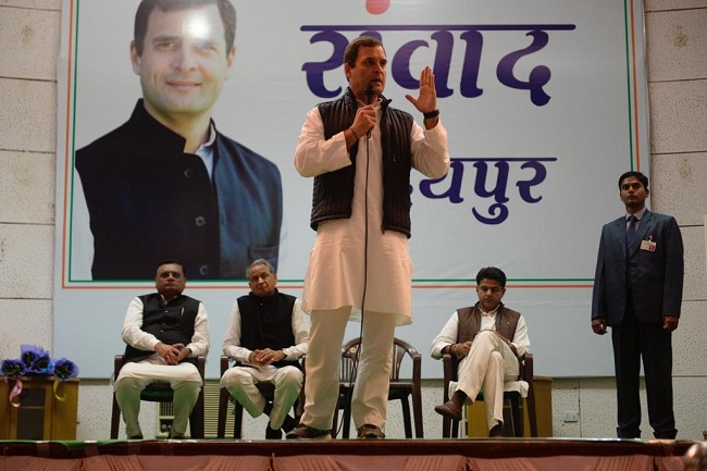 Congress President Rahul Gandhi