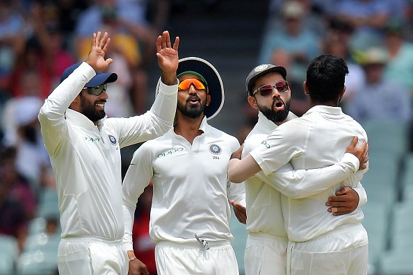 Team India rejoices it victory