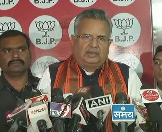 Chhattisgarh Chief Minister Raman Singh