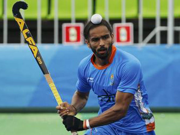 Indian Hockey player Akashdeep Singh