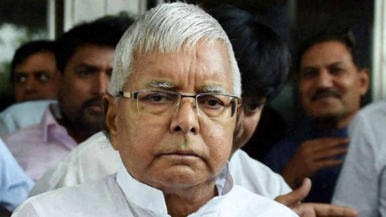 RJD president Lalu Prasad