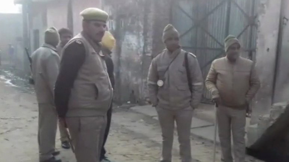 NIA officials in  Amroha conducting raids over new IS module