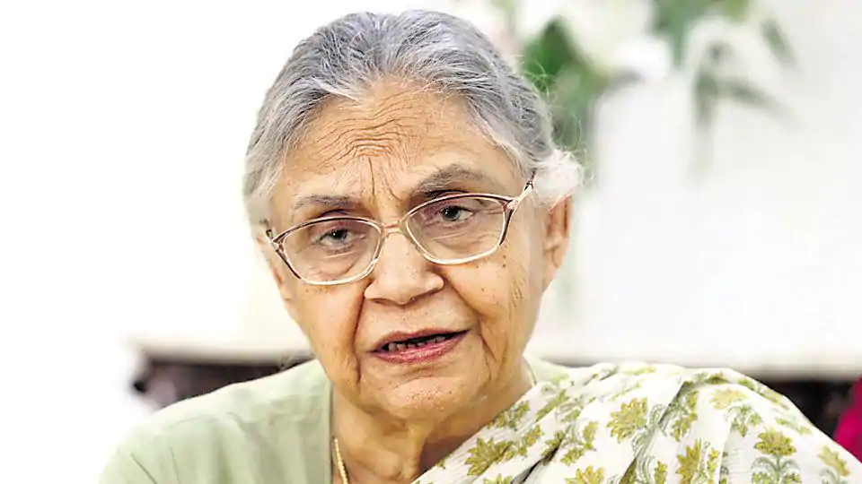 Former Delhi Chief Minister Sheila Dikshit