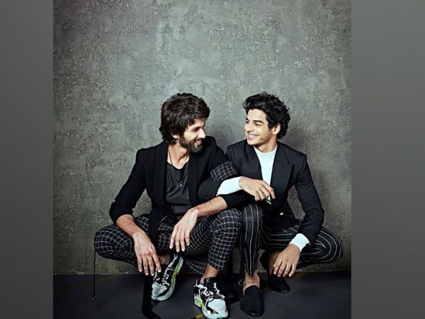 Shahid Kapoor and Ishaan Khatter, Picture courtesy: Instagram