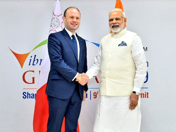 PM Narendra Modi and Maltese PM Joseph Muscat met on Vibrant Gujarat margins