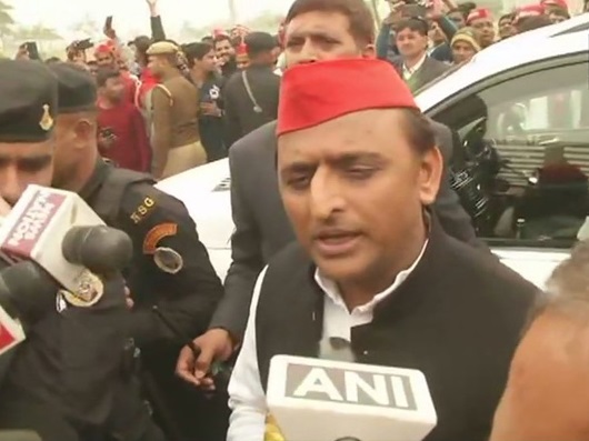 Samajwadi Party president Akhilesh Yadav