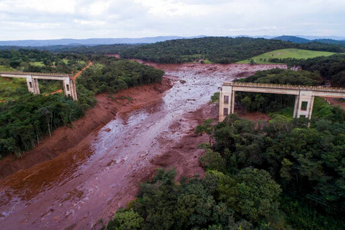 The site of dam