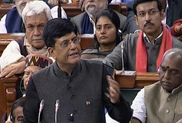 Finance Minister Piyush Goyal