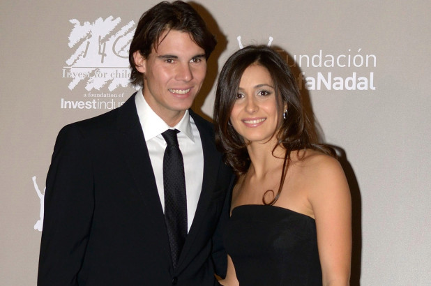 Rafael Nadal and  Mery Perello