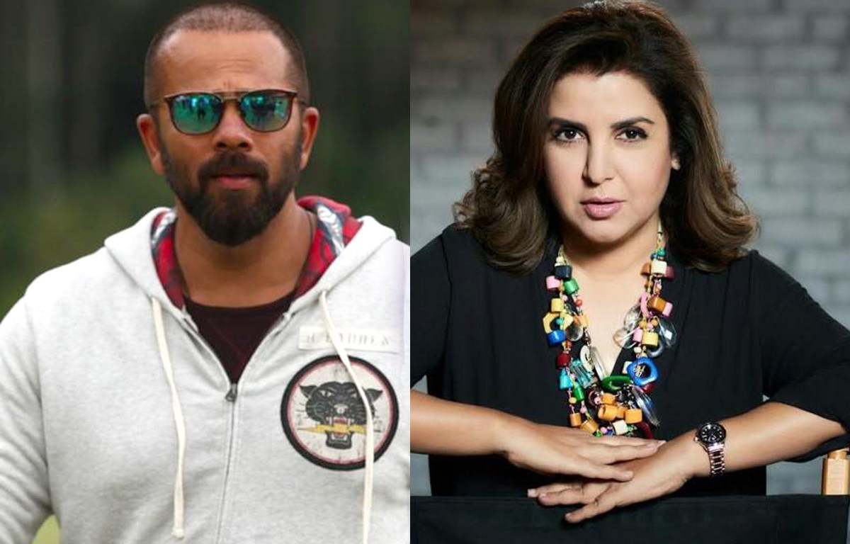 Rohit Shetty and Farah Khan