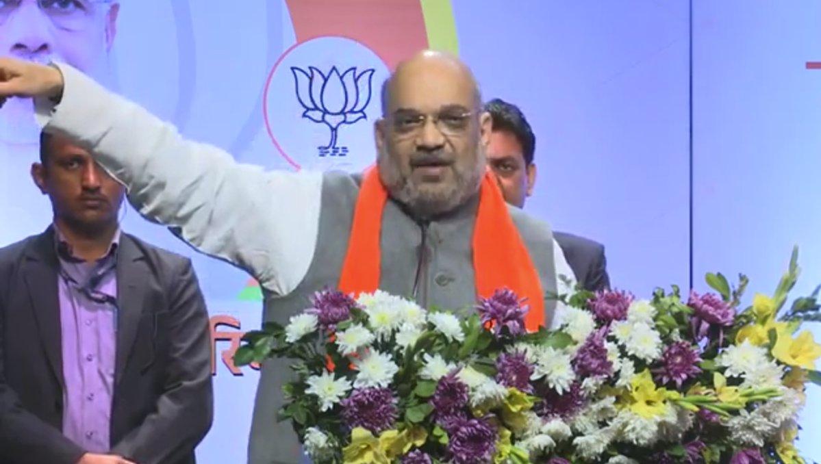 BJP president Amit Shah