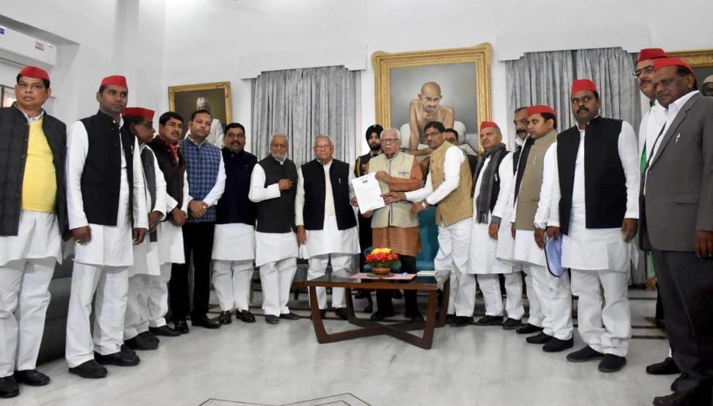 A 11-member joint delegation of Samajwadi Party (SP) and Bahujan Samajwadi Party