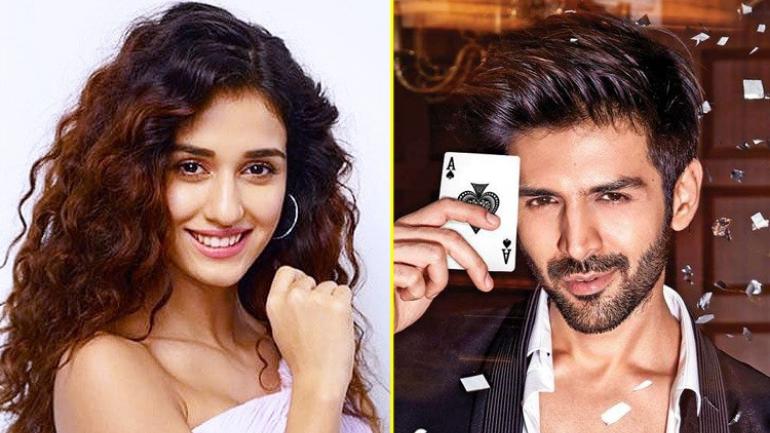 Bollywood actors Kartik Aaryan and Disha Patani