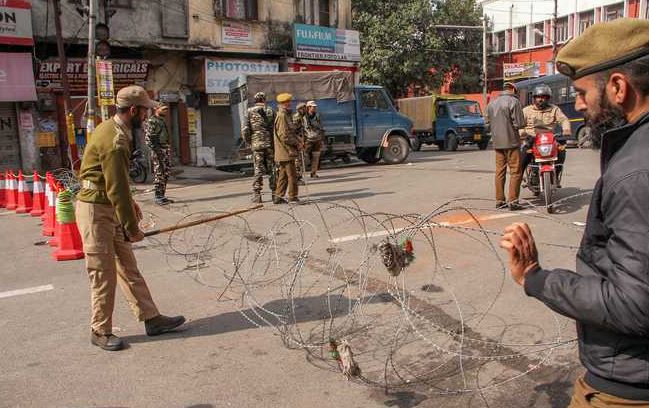 Curfew relaxed in entire Jammu city