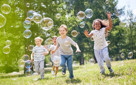 Being surrounded by greenery in childhood may improve mental health of adults