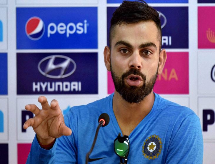 Indian captain Virat Kohli