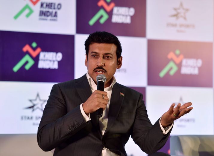 Union Minister Rajyavardhan Singh Rathore