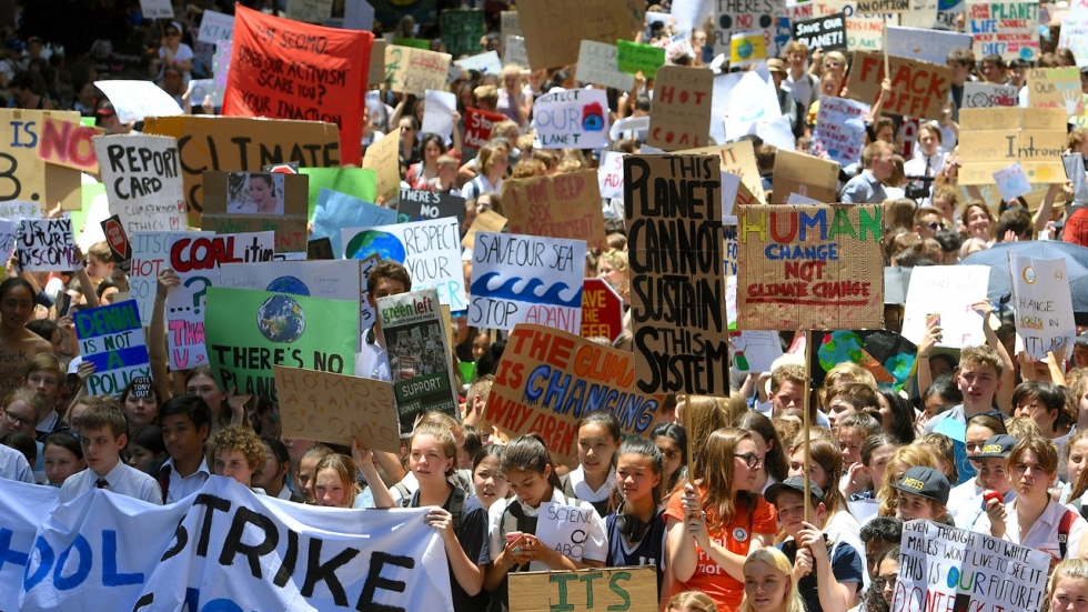 Scores of children to joins the Global Climate Strike