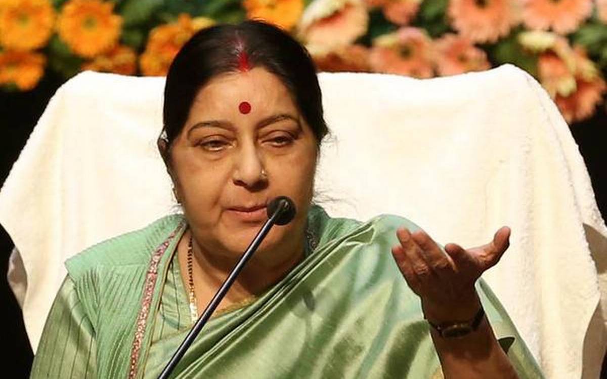 External Affairs Minister Sushma Swaraj