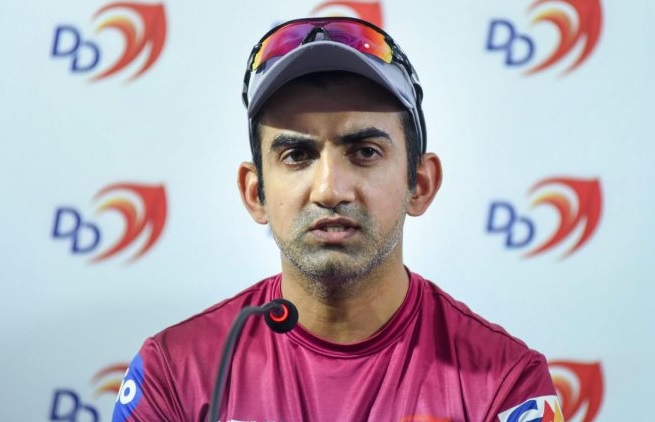 Indian former cricketer Gautam Gambhir