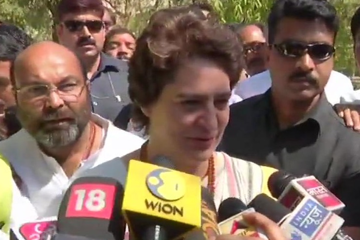 Congress General Secretary for eastern Uttar Pradesh Priyanka Gandhi Vadra