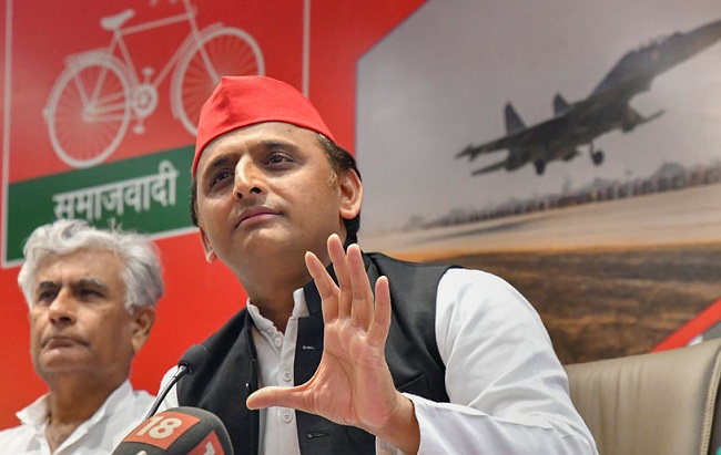 Samajwadi Party chief Akhilesh Yadav