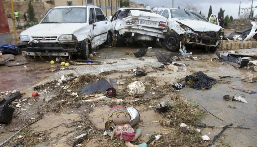 At least 19 killed, over 100 injured in Iran flash floods