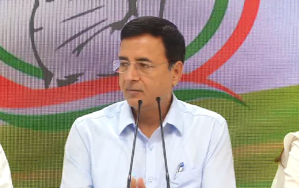 Congress spokesperson Randeep Surjewala