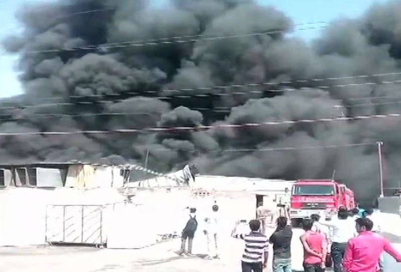 Fire in Greater Noida factory, no casualties