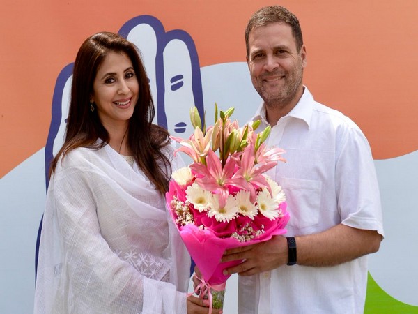 Bollywood actor Urmila Matondkar joins Congress on Wednesday in New Delhi