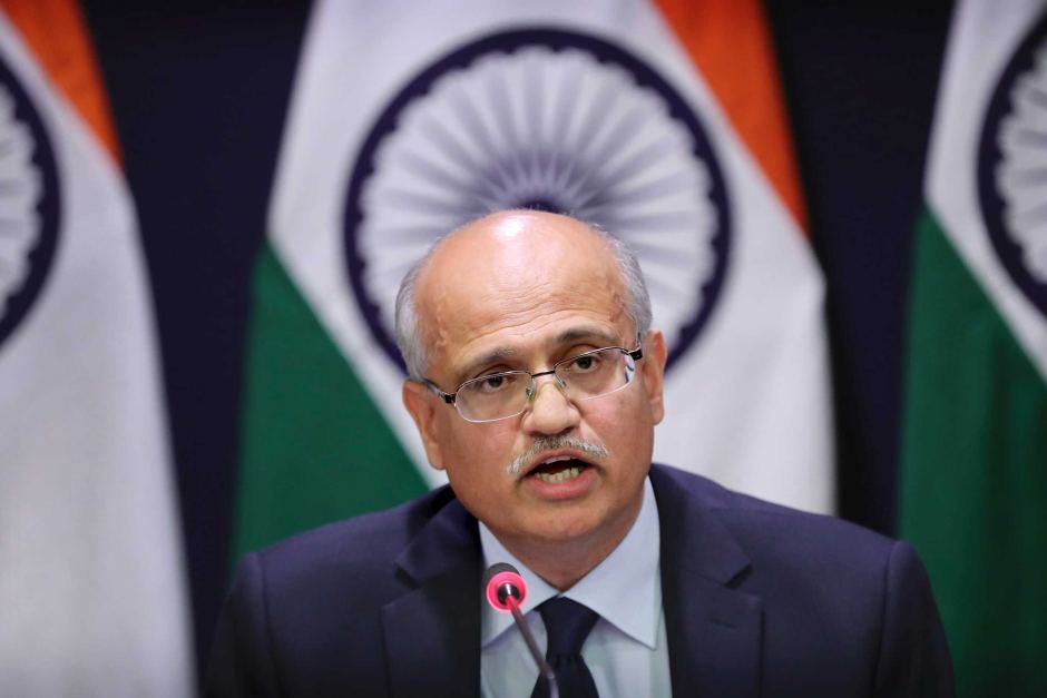 Indian Foreign Secretary Vijay Gokhale