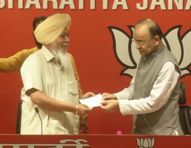 Harinder Singh Khalsa joins BJP