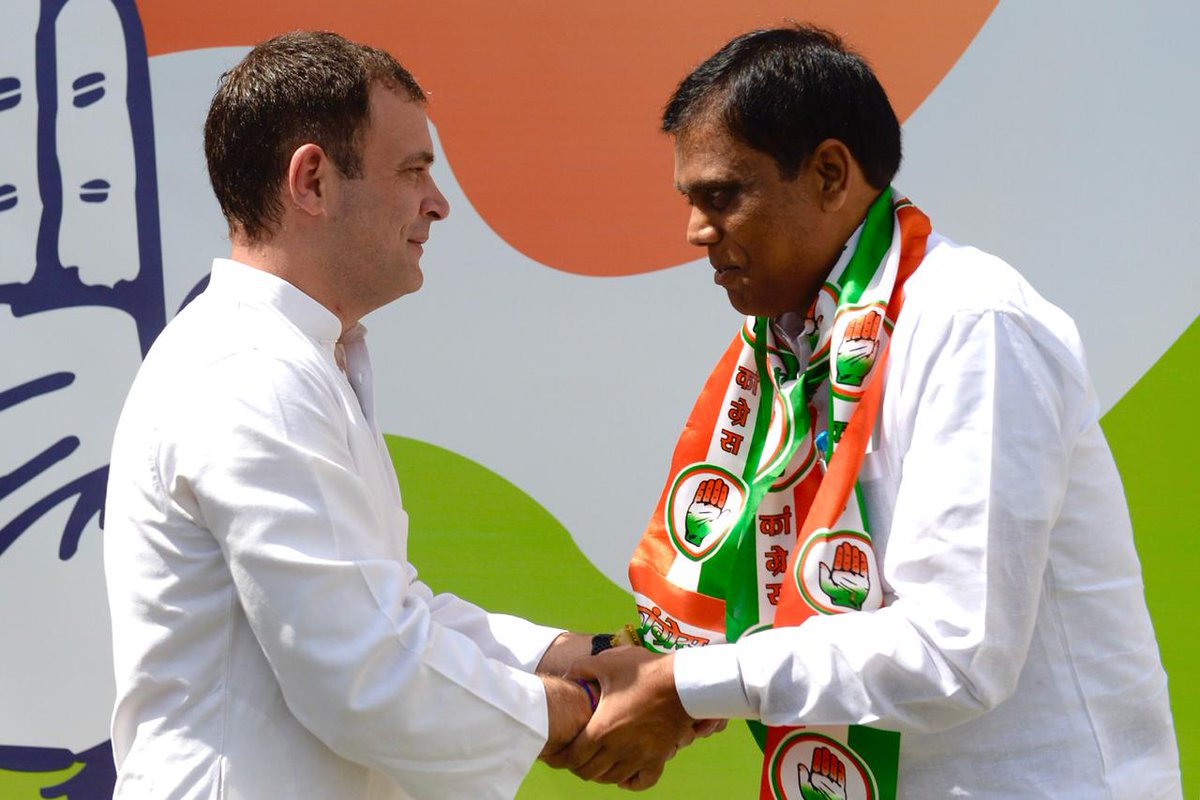 Ashok Kumar Dohre joins the Congress