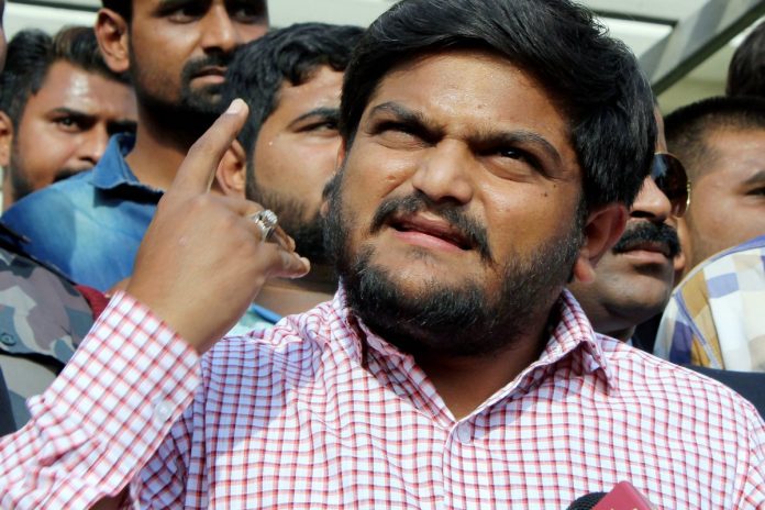 Congress leader Hardik Patel