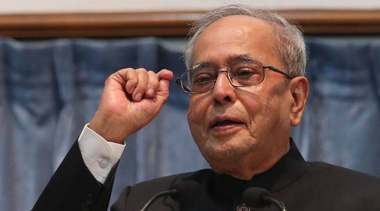 Former president Pranab Mukherjee