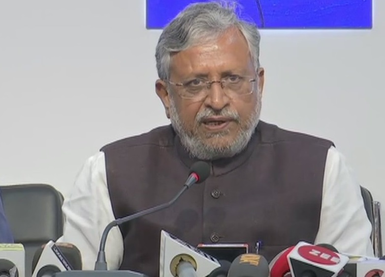 BJP leader and Bihar’s Deputy Chief Minister Sushil Modi