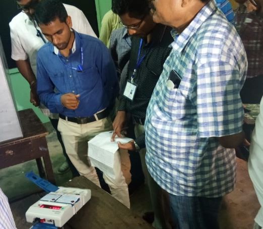 EVM malfunctions in Assam