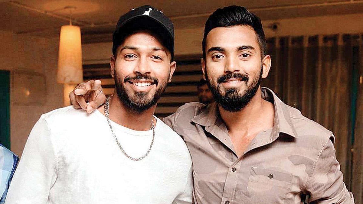 India cricketers Hardik Pandya and K L Rahul