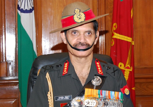 Former Army General Dalbir Singh Suhag